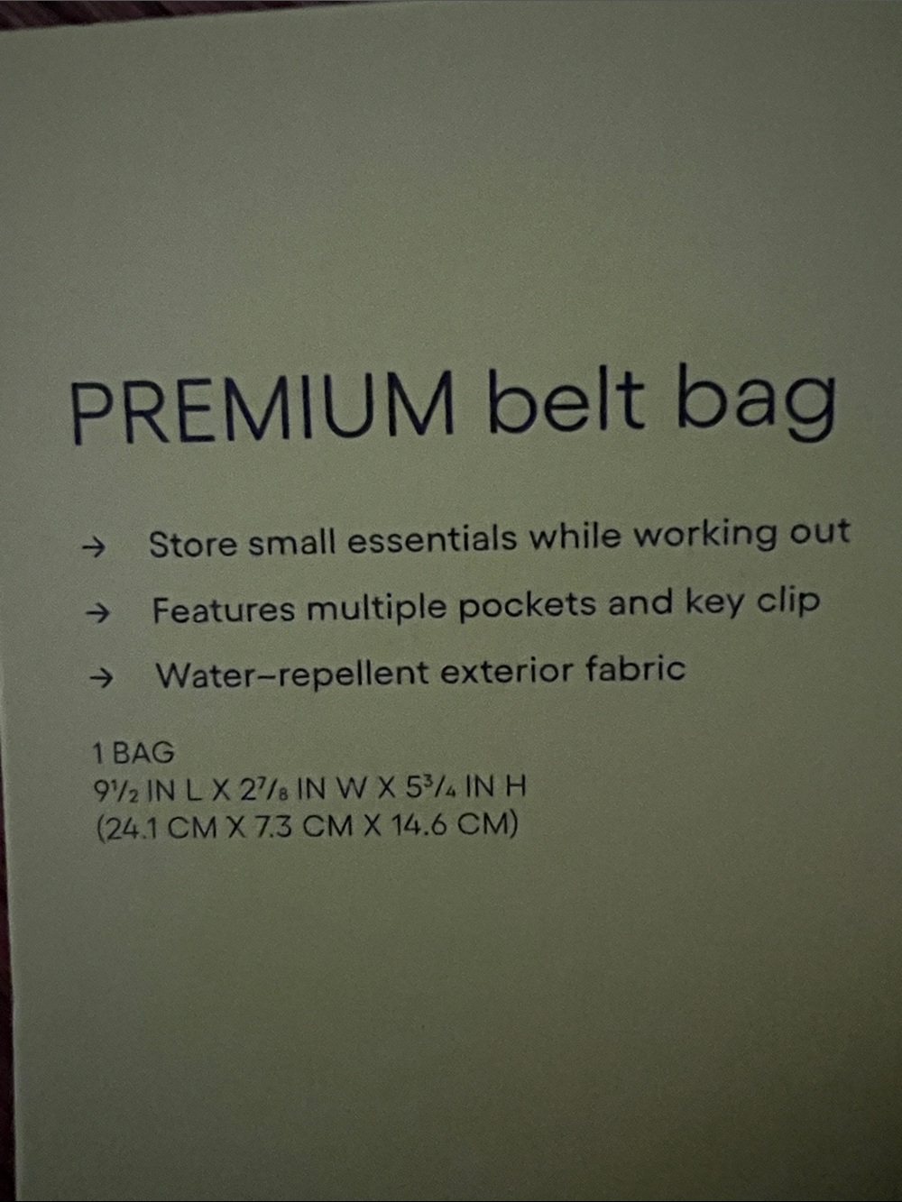 All Inmotion water repellent Fanny pack belt bag - Picture 6 of 7